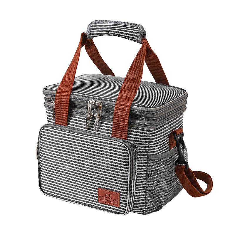 Outdoor Picnic Double Insulated Bento Bag