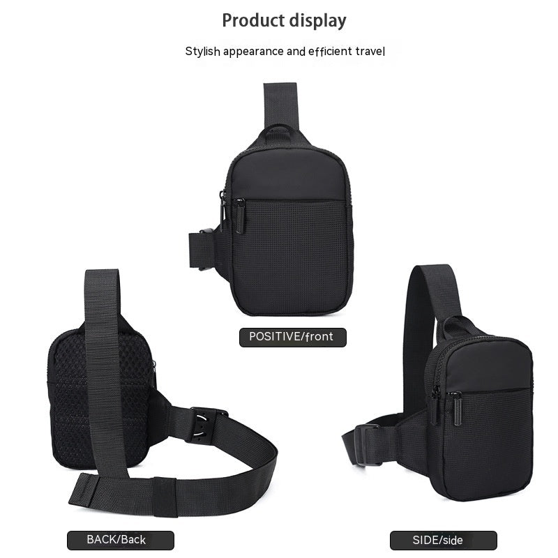 Mobile Phone Men's Fashion Special-interest Personal Leisure Simple Shoulder Bag