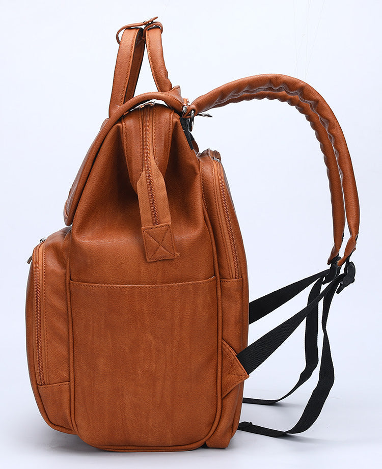 Fashion Pu Mummy Bag Backpack