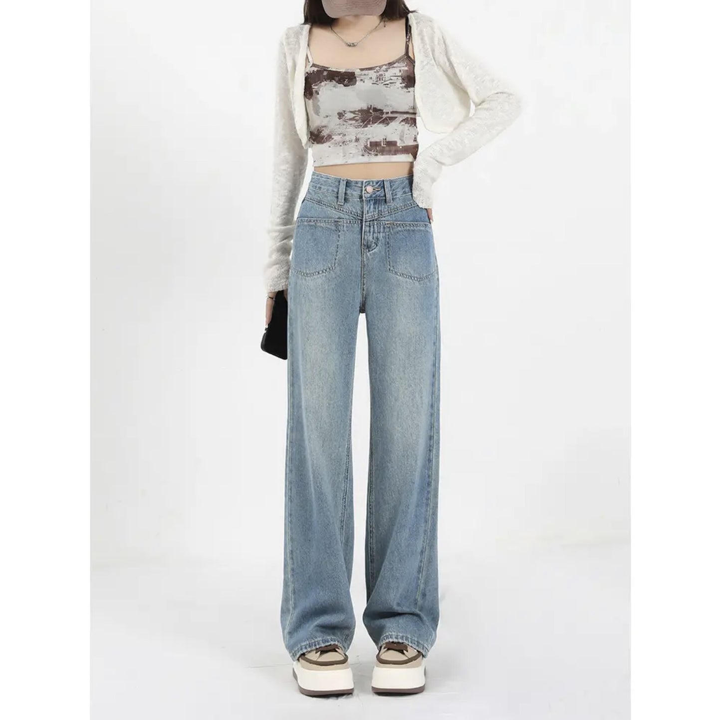 Women's High Waist Jeans