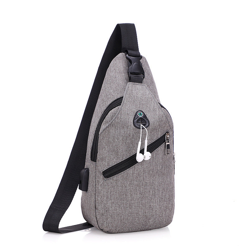 Men's  Chest Shoulder Crossbody Bag Leisure Sports