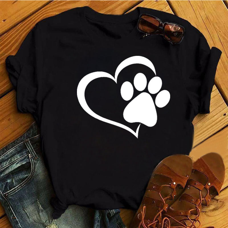 Fashion Short Sleeve Women's Cute T-shirt