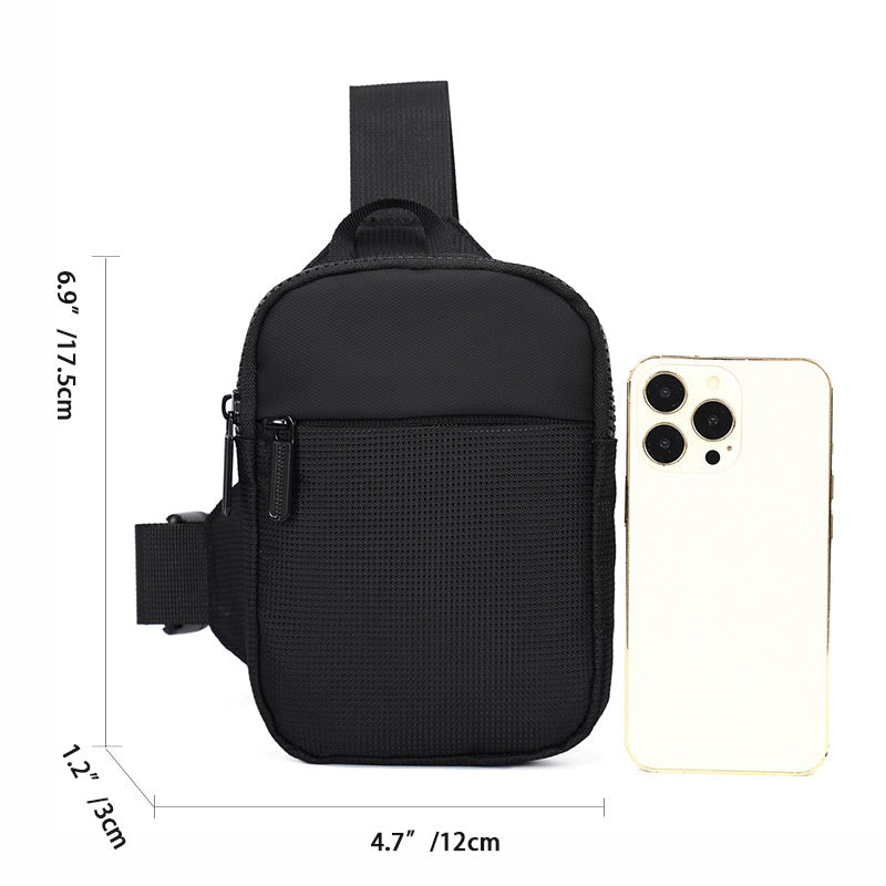 Mobile Phone Men's Fashion Special-interest Personal Leisure Simple Shoulder Bag