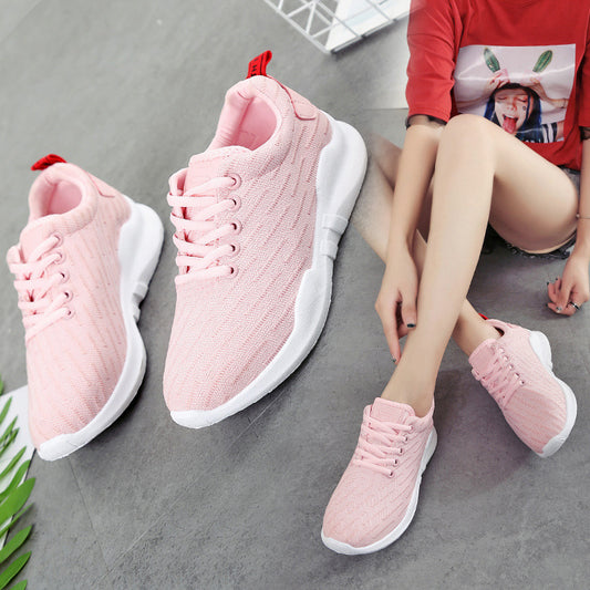 Korean Style Knitted Sneakers