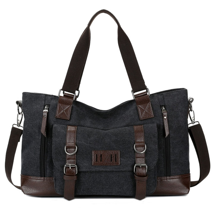 Canvas Men's One Shoulder Bag Crossbody Travel Handbag For Men