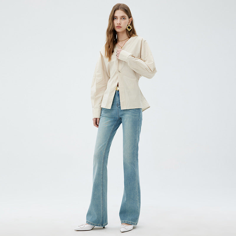 Women's High-end Stretch Jeans