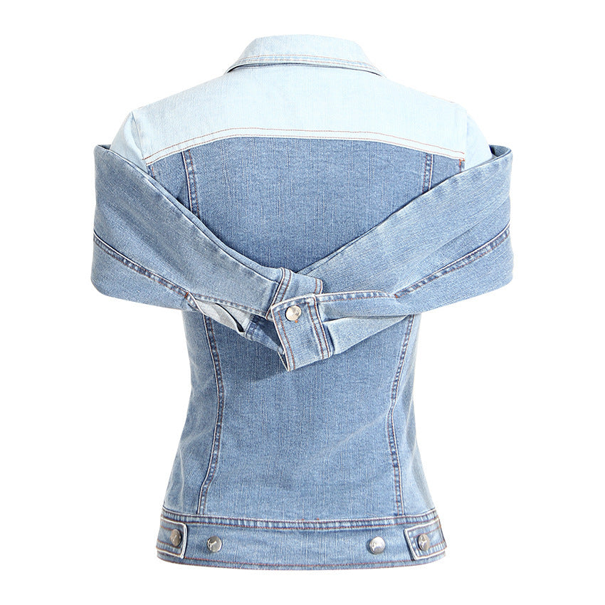 Shirt Slimming Denim Shirt