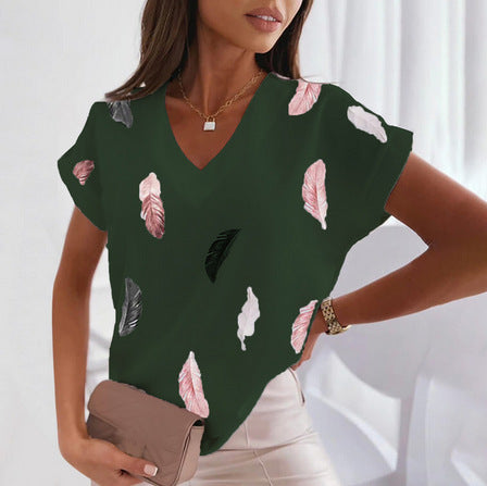 3D Printed Short Sleeved Women's