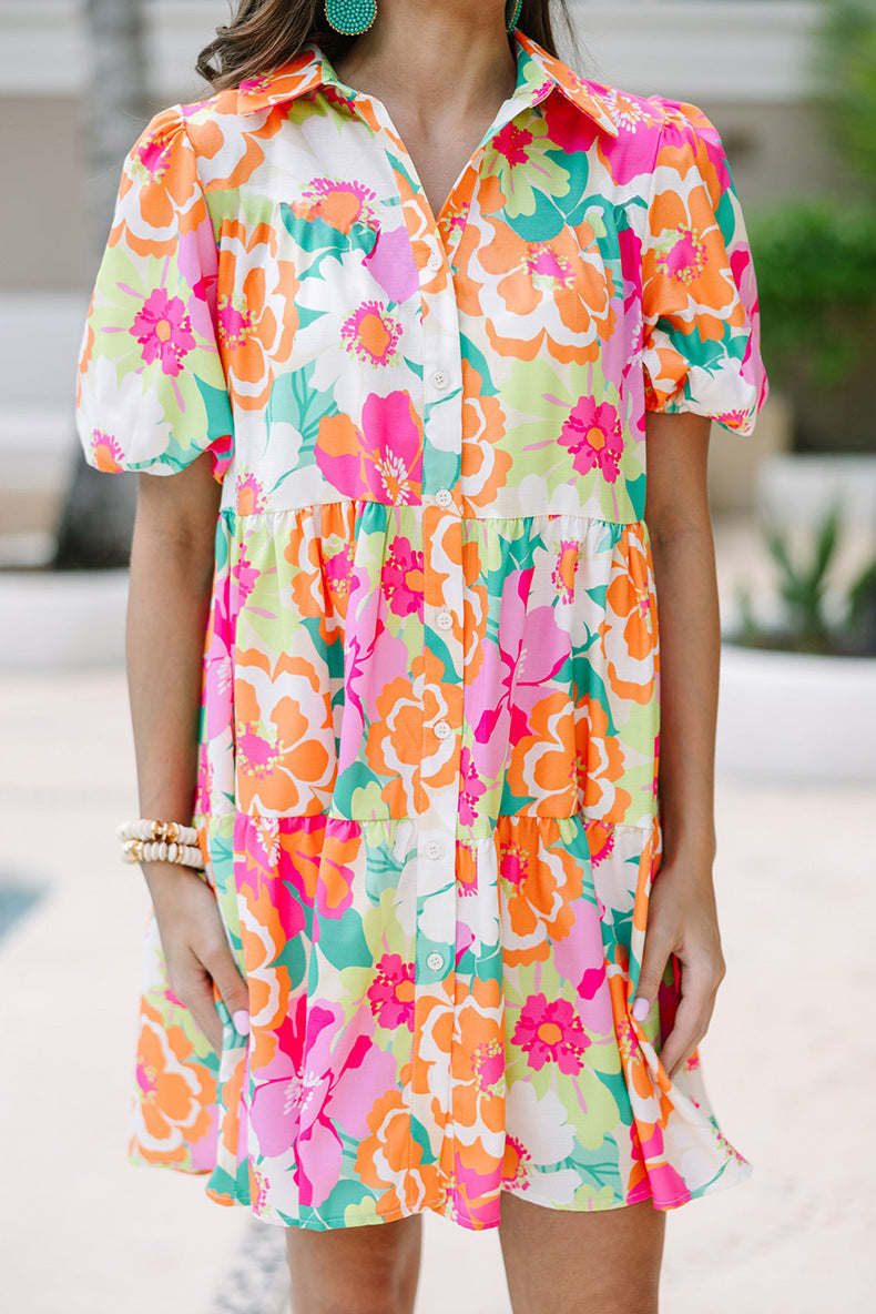 Floral Print Summer Dress