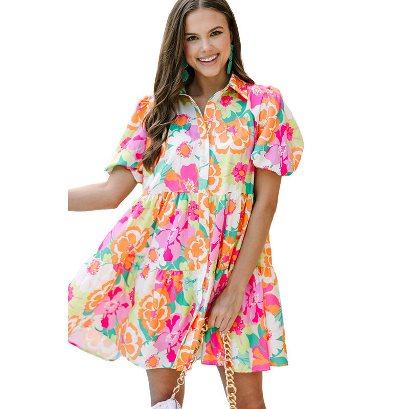 Floral Print Summer Dress