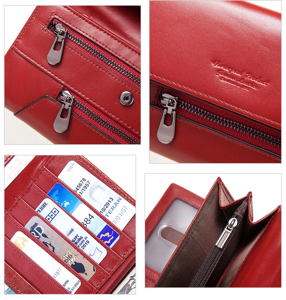 RFID Anti-magnetic Women's Handbag