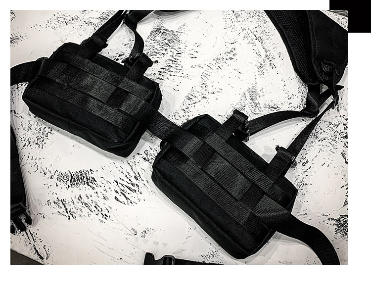 Tactical Satchel Male And Female Overalls Vest Bag