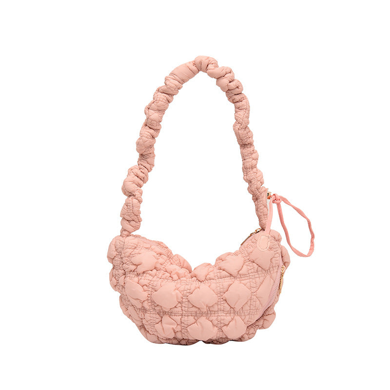 Women's Fashion Special-interest All-Match Cloud Pleated Underarm Bag