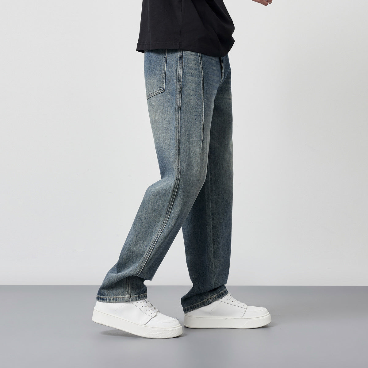 Jeans Boot-cut Pencil Pants Leisure