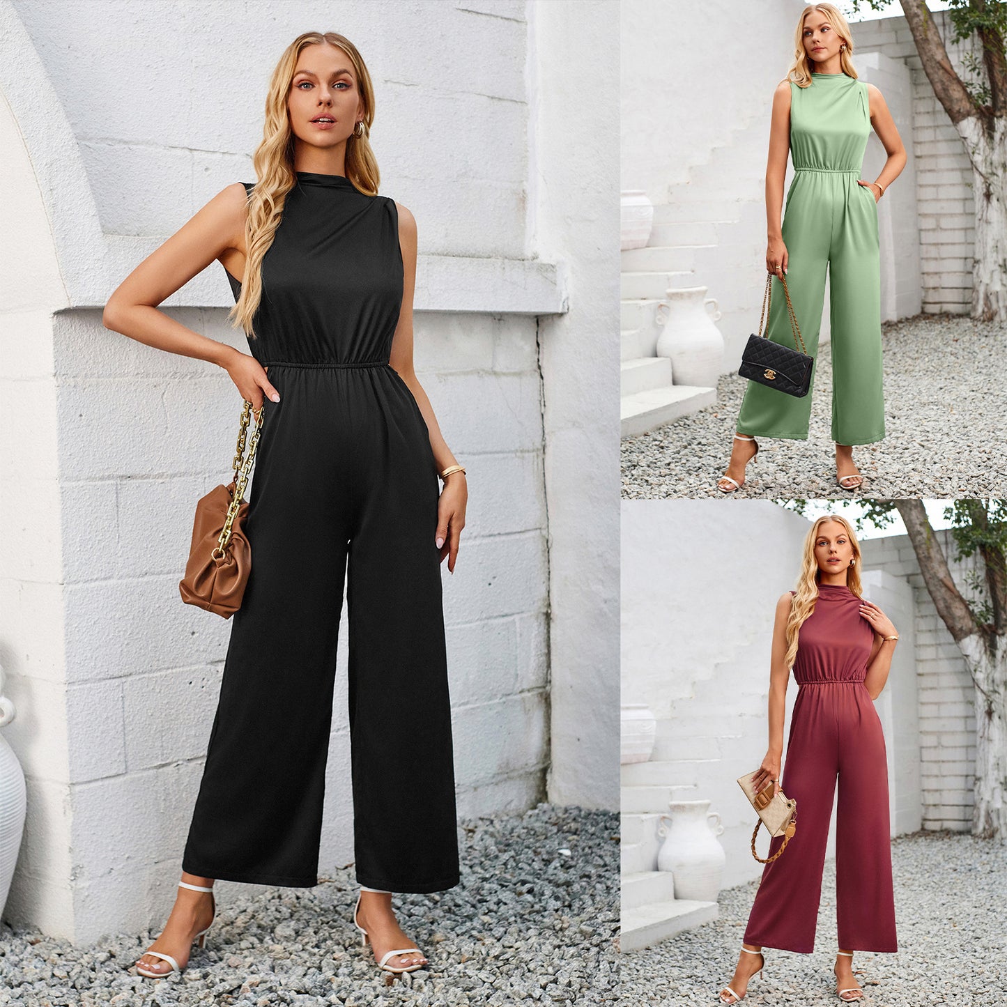 Women's Hollow-out Jumpsuit