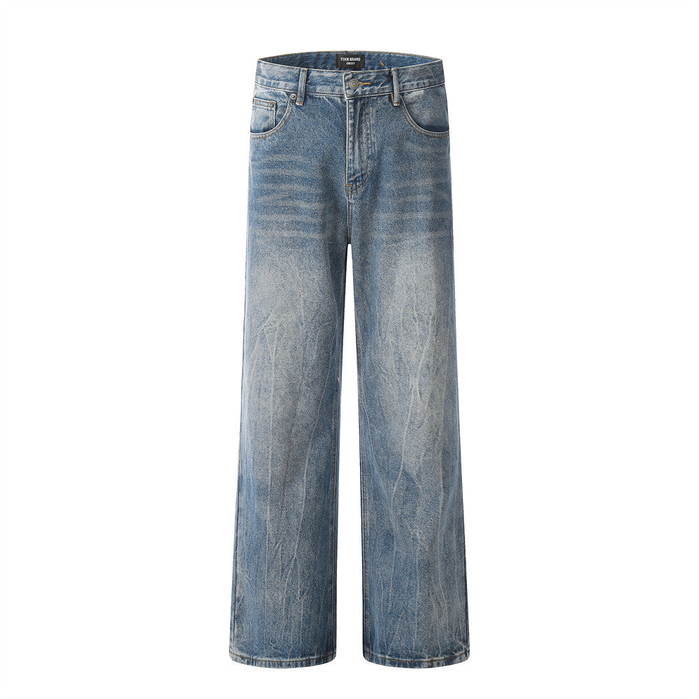 Wide-leg Jeans' Men