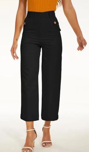 Leg Pant Fit Draping Suit