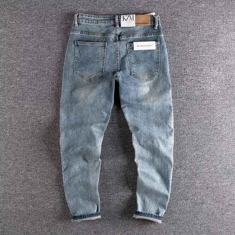 Light Straight-leg Japanese Jeans