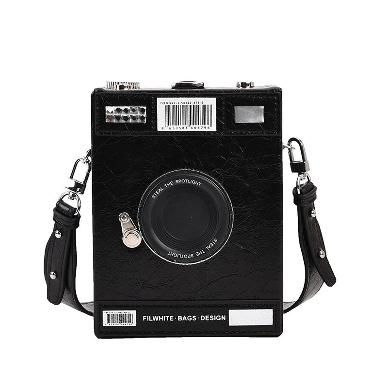 Retro Women's Bag Small Square Bag Camera