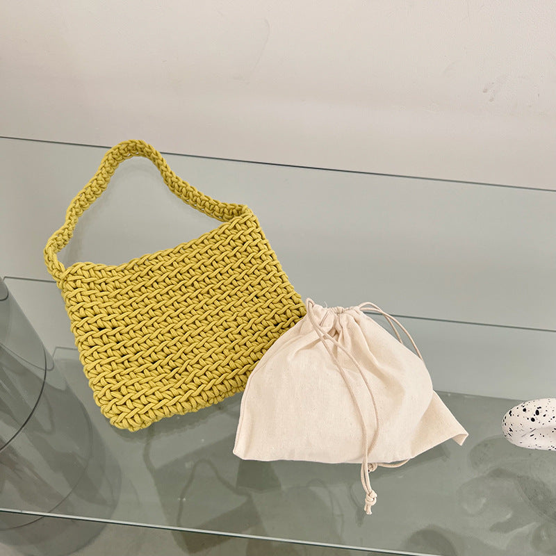 Hand-woven Shoulder Bag Vacation Beach