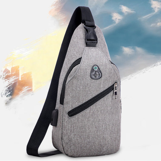 Men's  Chest Shoulder Crossbody Bag Leisure Sports