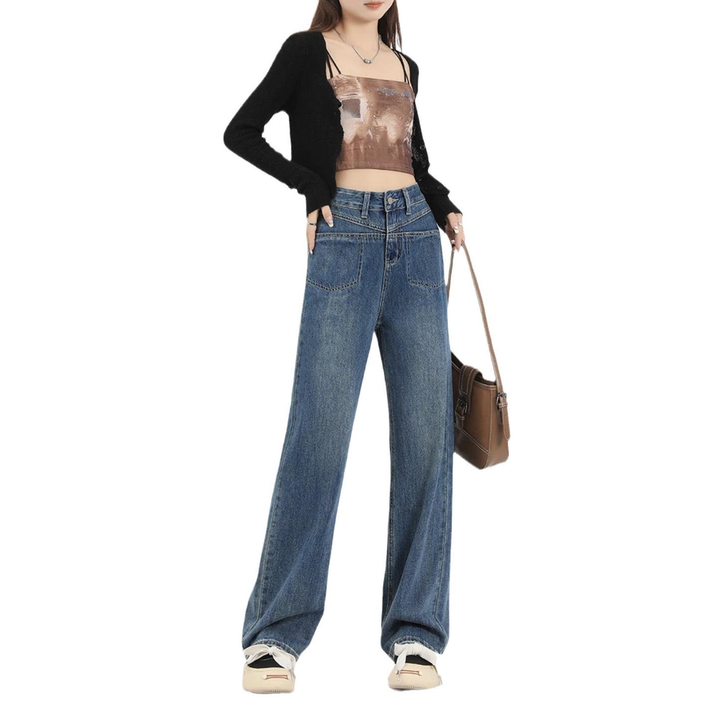 Women's High Waist Jeans