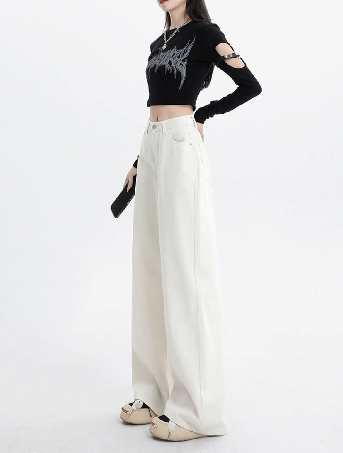 New Style White Jeans For Women