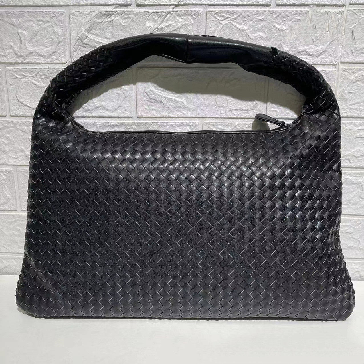 Woven Bag Women's Large Large Capacity Shoulder Handbag