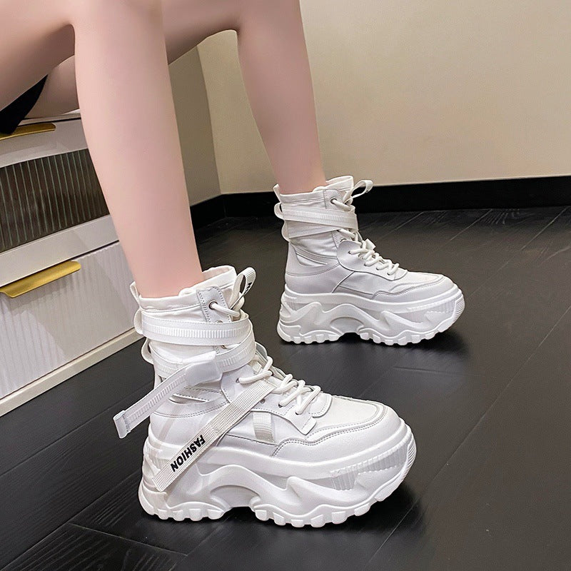 Women's Platform Height Increasing Casual Sneakers