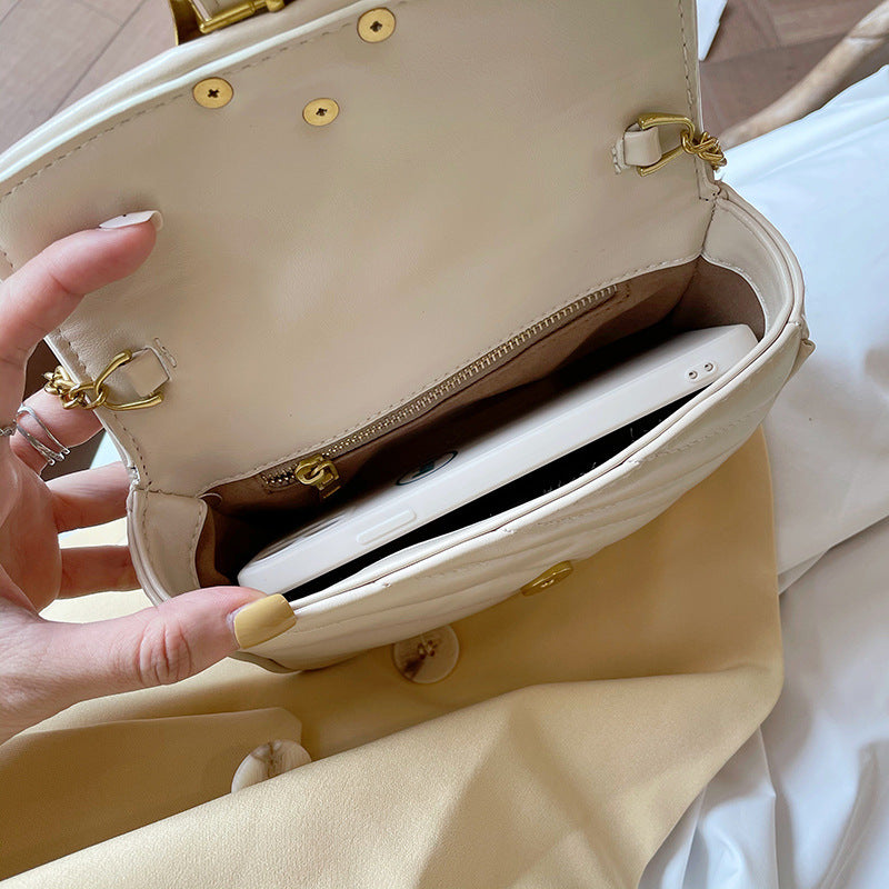 New Minority All-match Shoulder Small Square Bag For Women